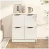 Image de Buffet Blanc 60x30x70 cm Bois d ingénierie