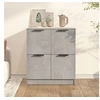 Image de Buffet Gris béton 60x30x70 cm Bois d ingénierie