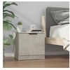 Image de Table de chevet Gris béton 40x39x40 cm811204