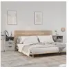 Image de Tables de chevet 2 pcs Gris béton Bois d ingénierie
