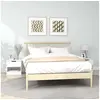 Image de Tables de chevet 2 pcs Blanc Bois d'ingénierie811251