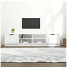 Image de Meubles TV 2 pcs Blanc 80x35x36,5 cm Bois d'ingénierie811467