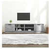 Image de Meubles TV 2 pcs Gris béton 80x35x36,5 cm Bois d ingénierie