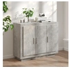 Image de Buffet Gris béton 92x35x75 cm Bois d ingénierie