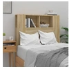 Image de Armoire de tête de lit Chêne sonoma 100x18,5x104,5 cm