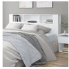 Image de Armoire de tête de lit Blanc 200x18,5x104,5 cm