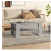 Image de Table basse sonoma gris 102x55x45 cm bois d ingénierie