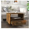 Image de Table basse chêne fumé 55x55x40 cm bois d'ingénierie816937