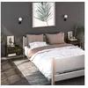 Image de Tables de chevet murales 2 pcs Chêne fumé