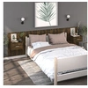Image de Tables de chevet murales 2 pcs Chêne fumé