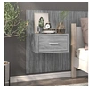 Image de Table de chevet murale Sonoma gris816954