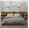 Image de Tables de chevet murales 2 pcs Chêne fumé816965