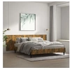 Image de Tête de lit murale Chêne fumé 240x1,5x80 cm Bois d ingénierie