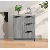 Image de Buffet Sonoma gris 60x30x70 cm Bois d ingénierie