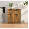Image de Dressoir 60x30x70 cm bewerkt hout gerookt eikenkleurig816991