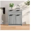 Image de Buffet Sonoma gris 60x30x70 cm Bois d ingénierie