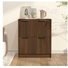 Image de Buffet chêne marron 60x30x70 cm Bois d ingénierie