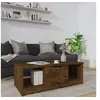 Image de Table basse chêne fumé 102x50x36 cm bois d'ingénierie817078