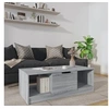 Image de Table basse sonoma gris 102x50x36 cm bois d'ingénierie817079