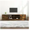 Image de Meubles TV 2 pcs Chêne fumé 80x35x36,5 cm Bois d ingénierie