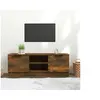 Image de Meuble TV Chêne fumé 102x35x36,5 cm Bois d'ingénierie817132