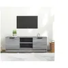 Image de Meuble TV Sonoma gris 102x35x36,5 cm Bois d ingénierie