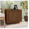Image de Table basse chêne marron 51x50x45 cm bois d'ingénierie817230