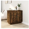 Image de Dressoir 80x40x75 cm bewerkt hout gerookt eikenkleurig817234