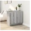 Image de Buffet Sonoma gris 80x40x75 cm Bois d ingénierie