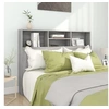 Image de Armoire de tête de lit Sonoma gris 140x19x103,5 cm