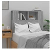 Image de Armoire de tête de lit Sonoma gris 100x18,5x104,5 cm