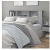 Image de Armoire de tête de lit Sonoma gris 200x18,5x104,5 cm