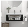 Image de Wastafelframe met inbouwwastafel ijzer zwart3101384