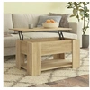 Image de Table basse chêne sonoma 79x49x41 cm bois d ingénierie