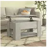 Image de Table basse gris béton 79x49x41 cm bois d ingénierie