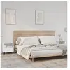 Image de Tables de chevet 2 pcs Blanc Bois d'ingénierie812025