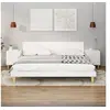 Image de Tables de chevet 2 pcs Blanc Bois d ingénierie