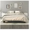 Image de Tables de chevet 2 pcs Blanc Bois d ingénierie