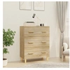 Image de Buffet Chêne sonoma 70x34x90 cm Bois d ingénierie