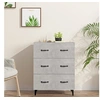 Image de Buffet gris béton 69,5x34x90 cm bois d'ingénierie812163