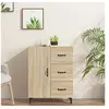 Image de Buffet chêne sonoma 69,5x34x90 cm bois d'ingénierie812180