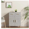 Image de Buffet gris béton 69,5x34x89 cm bois d'ingénierie812190