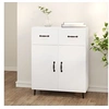 Image de Buffet blanc 69,5x34x90 cm bois d'ingénierie812195