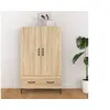 Image de Hoge kast 70x31x115 cm bewerkt hout sonoma eikenkleurig812540