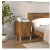 Image de Table de chevet Chêne fumé Bois d'ingénierie817309