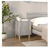 Image de Table de chevet Sonoma gris Bois d'ingénierie817311