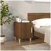 Image de Table de chevet Chêne marron Bois d ingénierie