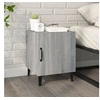 Image de Table de chevet Sonoma gris Bois d ingénierie