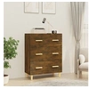 Image de Buffet Chêne fumé 70x34x90 cm Bois d'ingénierie817345