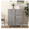 Image de Buffet sonoma gris 69,5x34x90 cm bois d'ingénierie817352